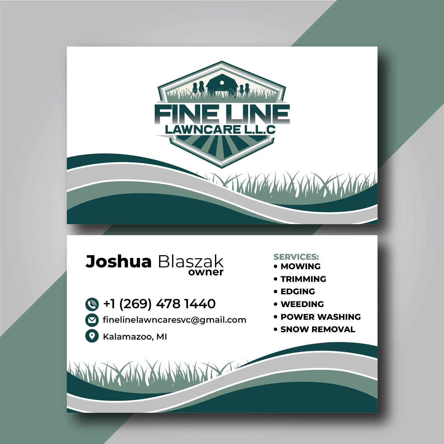 Fine Line Business Card