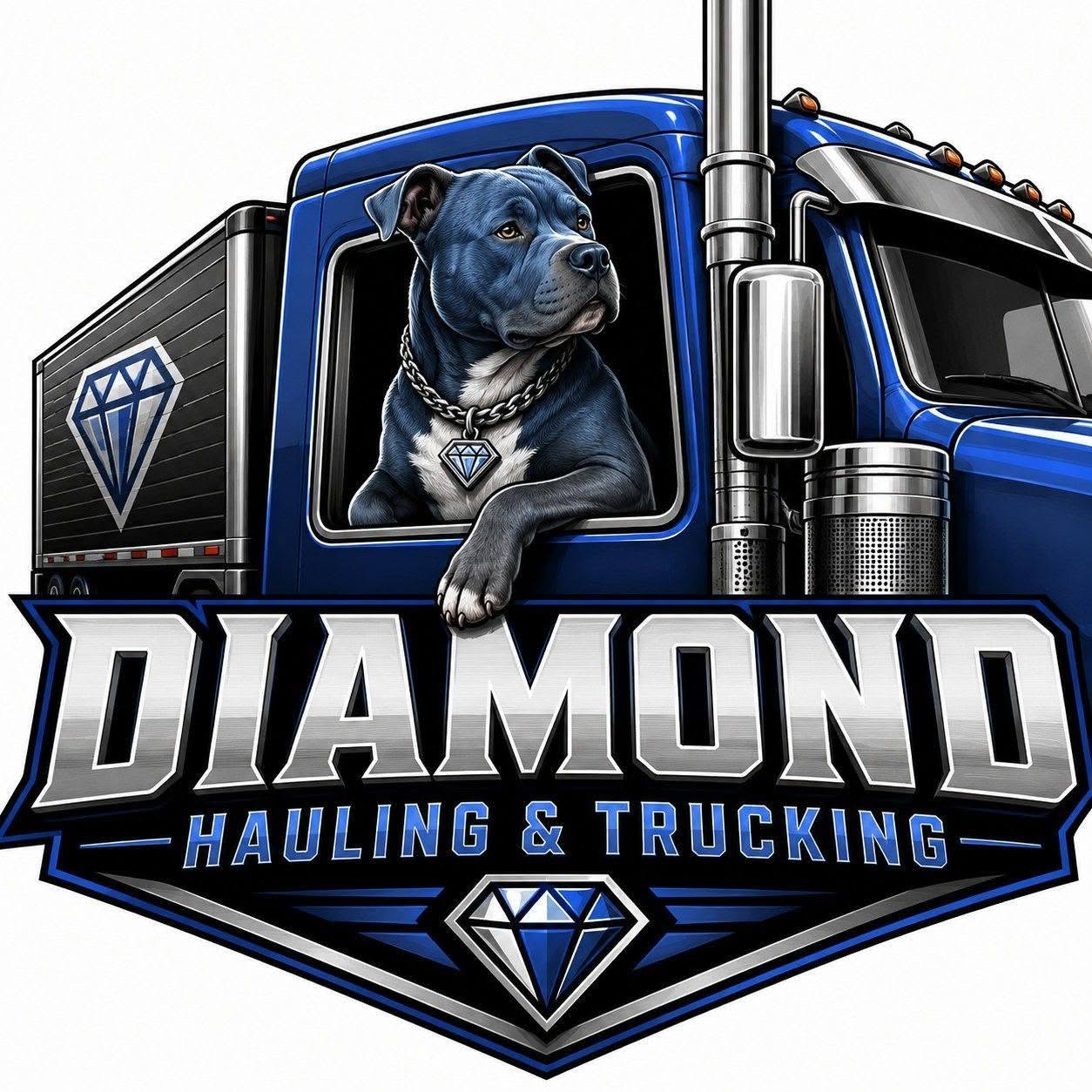 Diamond Hauling Mascot