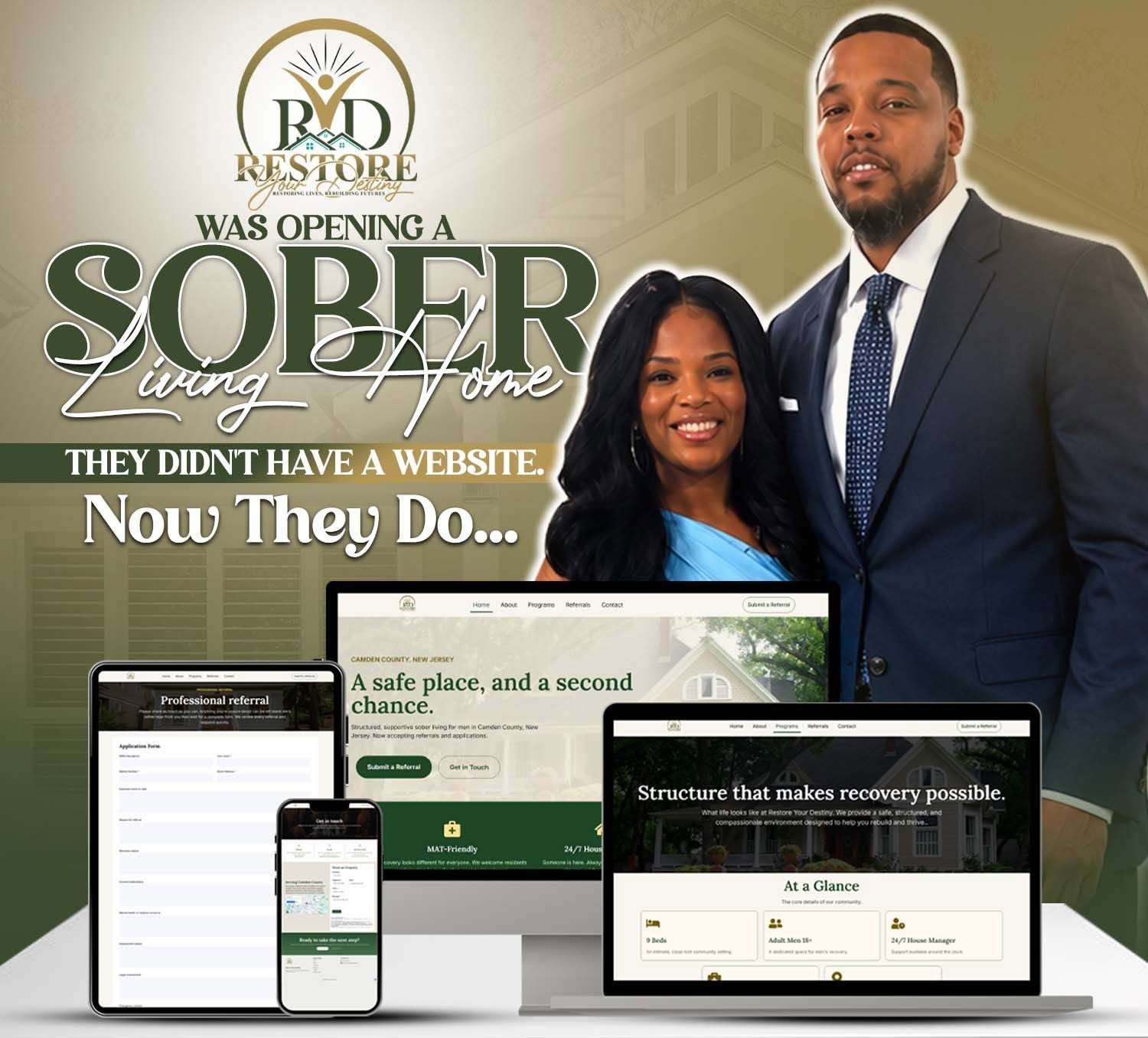RD Restore Your Destiny Website